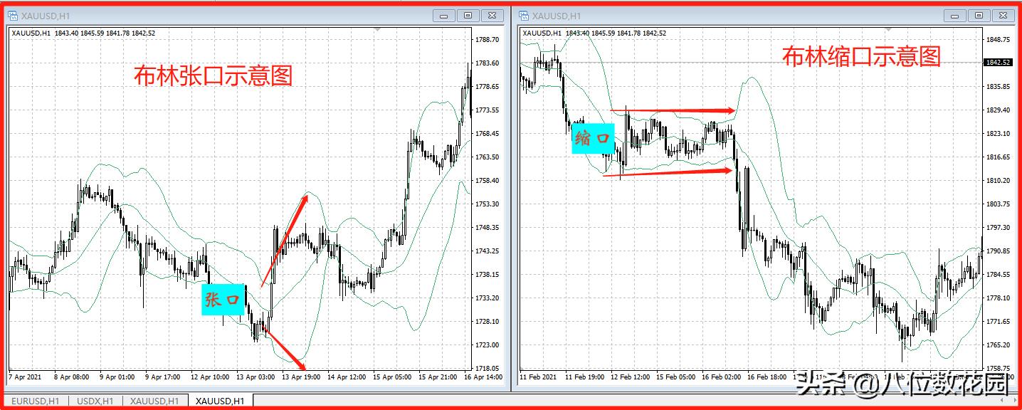 布林线的用法图解(布林线的运用技巧图解)
