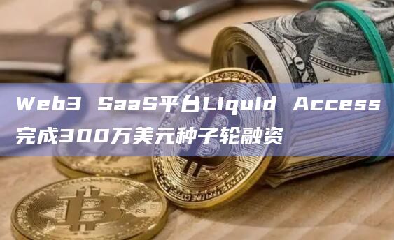 Web3 SaaS平台Liquid Access完成300万美元种子轮融资