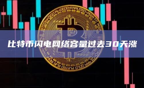 比特币闪电网络容量过去30天涨