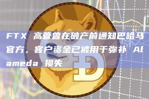 FTX 高管曾在破产前通知巴哈马官方,客户资金已被用于弥补 Alameda 损失插图 FTX 高管曾在破产前通知巴哈马官方,客户资金已被用于弥补 Alameda 损失