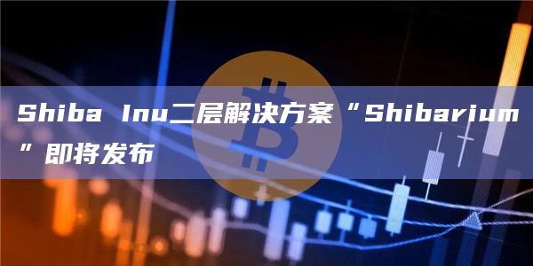 Shiba Inu二层解决方案“Shibarium”即将发布插图 Shiba Inu二层解决方案“Shibarium”即将发布