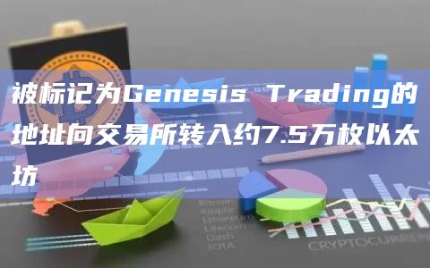 被标记为Genesis Trading的地址向交易所转入约7.5万枚以太坊