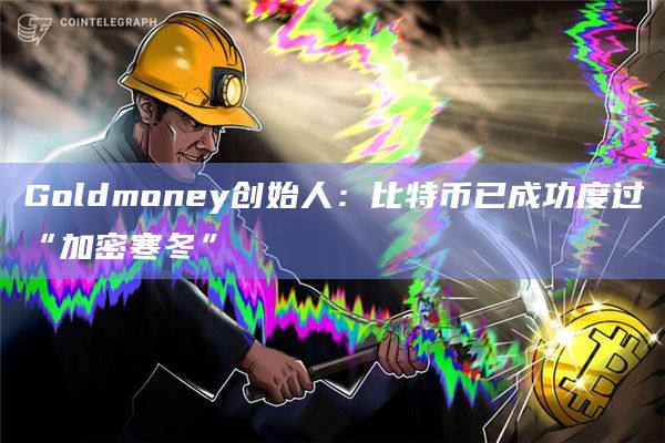 Goldmoney创始人:比特币已成功度过“加密寒冬”插图 Goldmoney创始人:比特币已成功度过“加密寒冬”