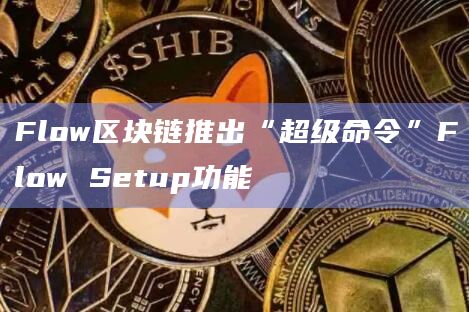 Flow区块链推出“超级命令”Flow Setup功能插图 Flow区块链推出“超级命令”Flow Setup功能