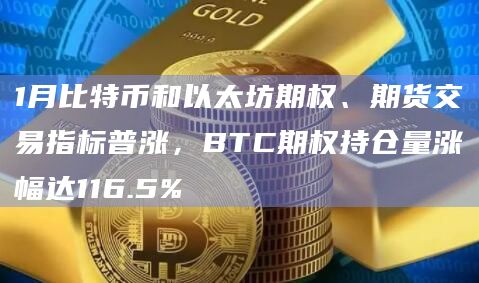 1月比特币和以太坊期权、期货交易指标普涨,BTC期权持仓量涨幅达116.5%插图 1月比特币和以太坊期权、期货交易指标普涨,BTC期权持仓量涨幅达116.5%