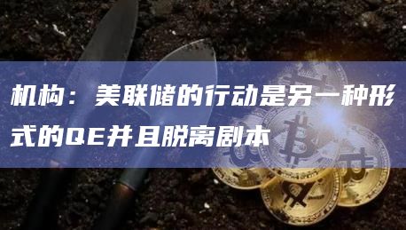 机构:美联储的行动是另一种形式的QE并且脱离剧本插图 机构:美联储的行动是另一种形式的QE并且脱离剧本
