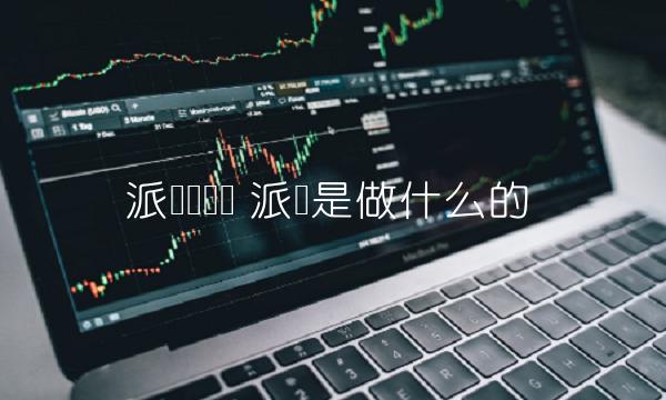 派币是做什么的插图 派币是做什么的