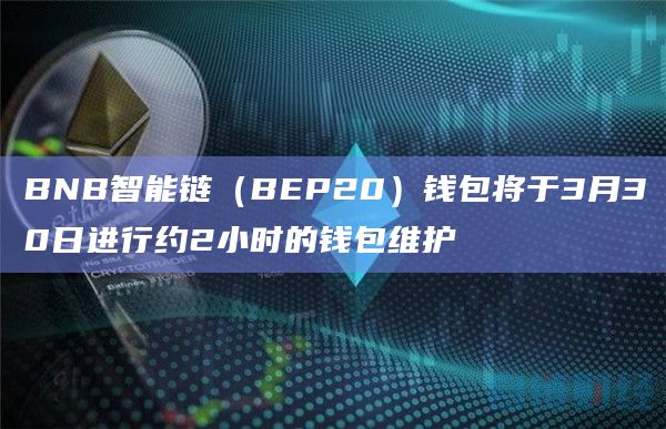 BNB智能链（BEP20）钱包将于3月30日进行约2小时的钱包维护