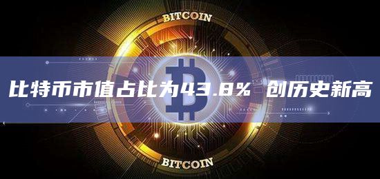 比特币市值占比为43.8% 创历史新高