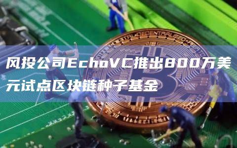 风投公司EchoVC推出800万美元试点区块链种子基金插图 风投公司EchoVC推出800万美元试点区块链种子基金