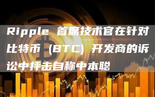 Ripple 首席技术官在针对比特币 (BTC) 开发商的诉讼中抨击自称中本聪插图 Ripple 首席技术官在针对比特币 (BTC) 开发商的诉讼中抨击自称中本聪
