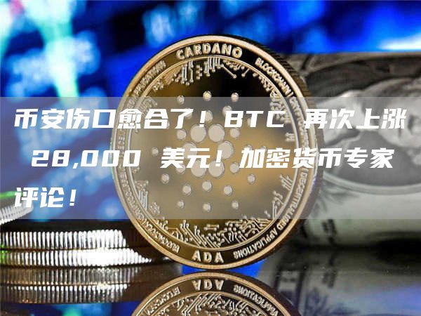 币安伤口愈合了!BTC 再次上涨 28,000 美元!加密货币专家评论!插图 币安伤口愈合了!BTC 再次上涨 28,000 美元!加密货币专家评论!