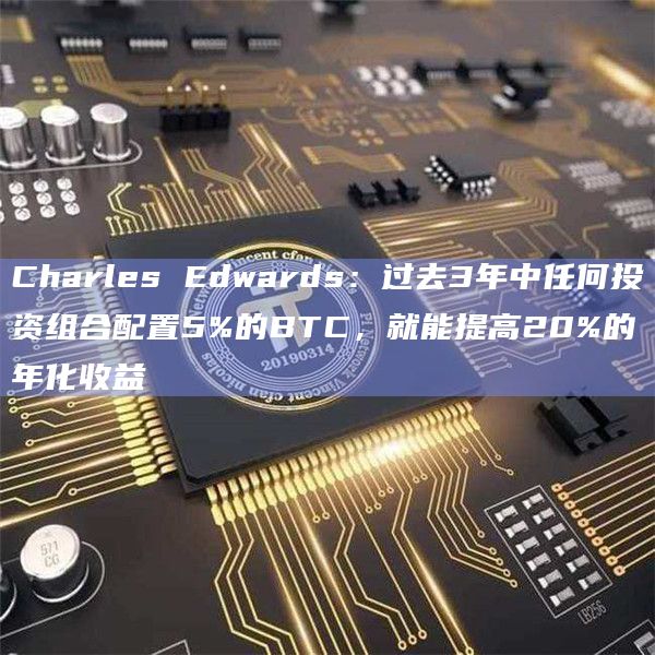 Charles Edwards:过去3年中任何投资组合配置5%的BTC,就能提高20%的年化收益插图 Charles Edwards:过去3年中任何投资组合配置5%的BTC,就能提高20%的年化收益