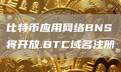 比特币应用网络BNS将开放.BTC域名注册插图 比特币应用网络BNS将开放.BTC域名注册