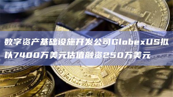 数字资产基础设施开发公司GlobexUS拟以7400万美元估值融资250万美元插图 数字资产基础设施开发公司GlobexUS拟以7400万美元估值融资250万美元