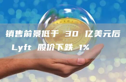 销售前景低于 30 亿美元后 Lyft 股价下跌 1%插图 销售前景低于 30 亿美元后 Lyft 股价下跌 1%