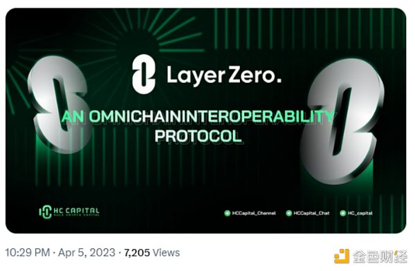 6934301 金色观察 | 全链互操作性协议LayerZero及空投机会