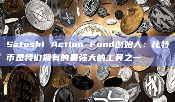 Satoshi Action Fund创始人：比特币是我们拥有的最强大的工具之一