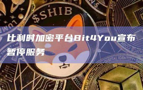 比利时加密平台Bit4You宣布暂停服务插图 比利时加密平台Bit4You宣布暂停服务