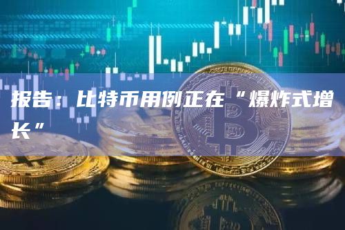报告:比特币用例正在“爆炸式增长”插图 报告:比特币用例正在“爆炸式增长”