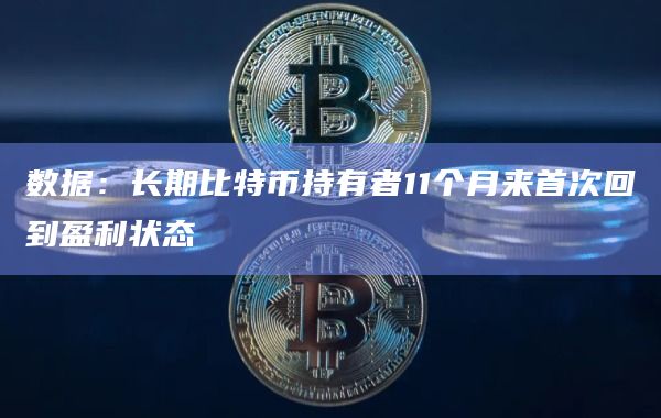 数据:长期比特币持有者11个月来首次回到盈利状态插图 数据:长期比特币持有者11个月来首次回到盈利状态