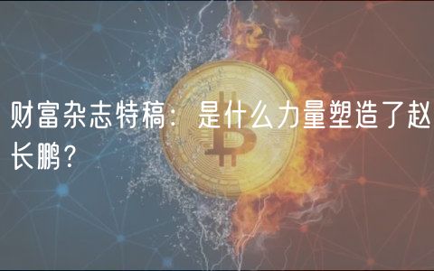 财富杂志特稿:是什么力量塑造了赵长鹏?插图 财富杂志特稿:是什么力量塑造了赵长鹏?