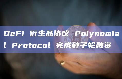 DeFi 衍生品协议 Polynomial Protocol 完成种子轮融资插图 DeFi 衍生品协议 Polynomial Protocol 完成种子轮融资