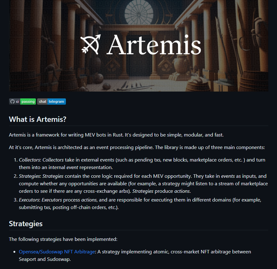 一文读懂Artemis:Paradigm出品,开源的MEV Bot框架插图1 一文读懂Artemis:Paradigm出品,开源的MEV Bot框架