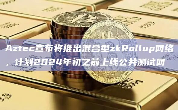 Aztec宣布将推出混合型zkRollup网络,计划2024年初之前上线公共测试网插图 Aztec宣布将推出混合型zkRollup网络,计划2024年初之前上线公共测试网