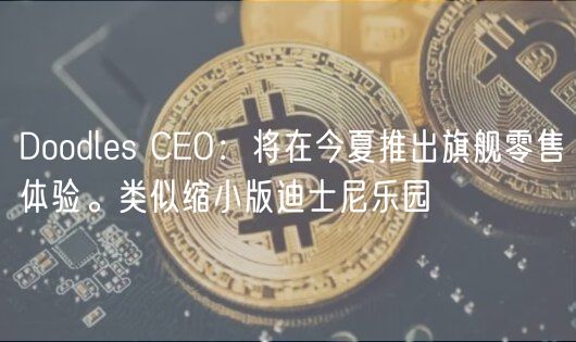Doodles CEO:将在今夏推出旗舰零售体验。类似缩小版迪士尼乐园插图 Doodles CEO:将在今夏推出旗舰零售体验。类似缩小版迪士尼乐园