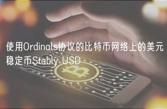 使用Ordinals协议的比特币网络上的美元稳定币Stably USD插图 使用Ordinals协议的比特币网络上的美元稳定币Stably USD
