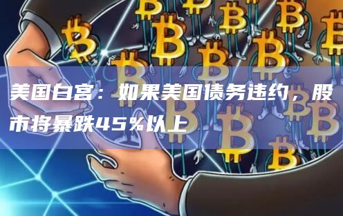 美国白宫：如果美国债务违约，股市将暴跌45%以上