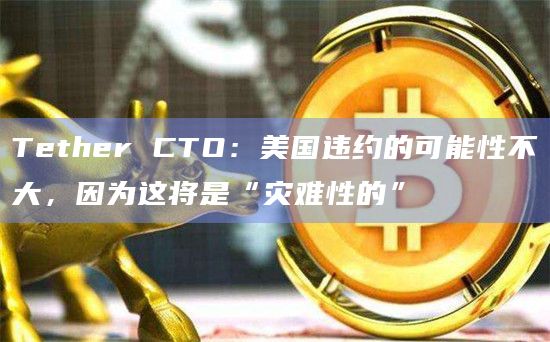 Tether CTO：美国违约的可能性不大，因为这将是“灾难性的”