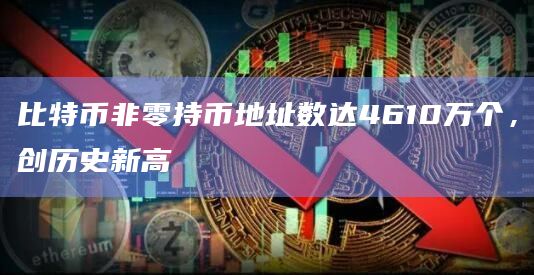 比特币非零持币地址数达4610万个，创历史新高