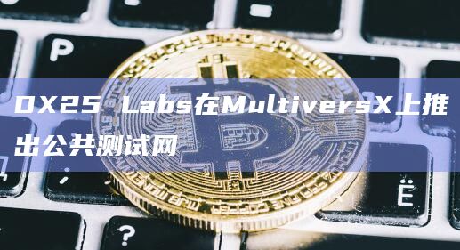 DX25 Labs在MultiversX上推出公共测试网插图 DX25 Labs在MultiversX上推出公共测试网