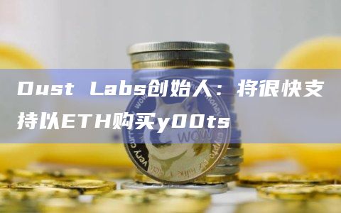 Dust Labs创始人：将很快支持以ETH购买y00ts