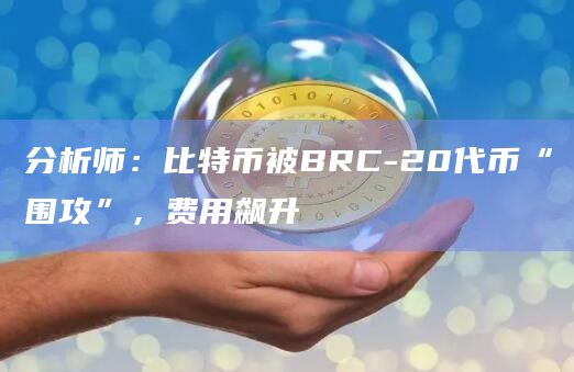 分析师：比特币被BRC-20代币“围攻”，费用飙升