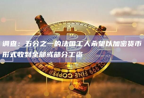 调查：五分之一的法国工人希望以加密货币形式收到全部或部分工资