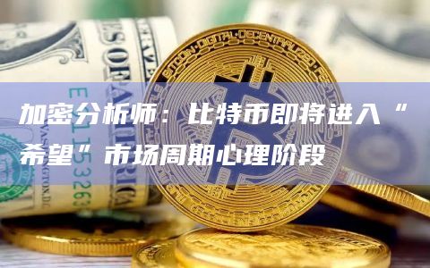 加密分析师:比特币即将进入“希望”市场周期心理阶段插图 加密分析师:比特币即将进入“希望”市场周期心理阶段