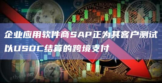 企业应用软件商SAP正为其客户测试以USDC结算的跨境支付