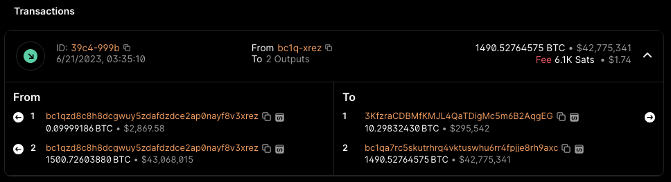 美国政府坐拥57亿美元比特币已成巨鲸 钱包一举一动皆是焦点插图1 美国政府坐拥57亿美元比特币已成巨鲸 钱包一举一动皆是焦点