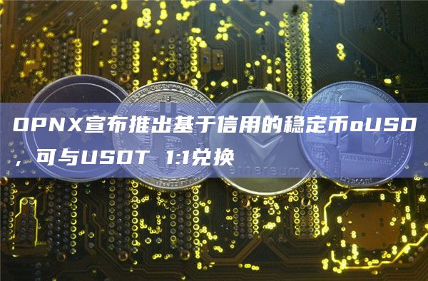OPNX宣布推出基于信用的稳定币oUSD,可与USDT 1:1兑换插图 OPNX宣布推出基于信用的稳定币oUSD,可与USDT 1:1兑换