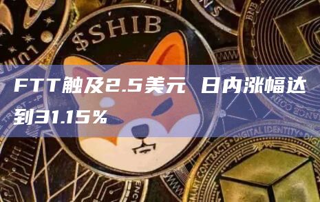 FTT触及2.5美元 日内涨幅达到31.15%