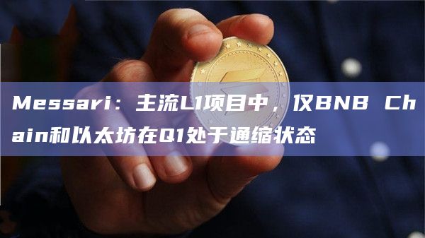 Messari：主流L1项目中，仅BNB Chain和以太坊在Q1处于通缩状态