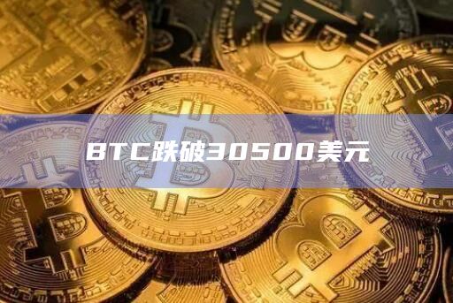 BTC跌破30500美元