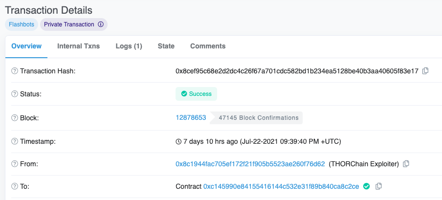 三次攻击THORChain的黑客是同一个人吗?插图15 三次攻击THORChain的黑客是同一个人吗?