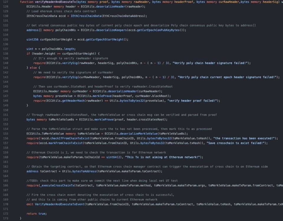Poly Network黑客攻击事件分析