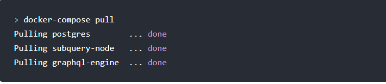 SubQuery开发指南-Hello World Explained插图4 SubQuery开发指南-Hello World Explained