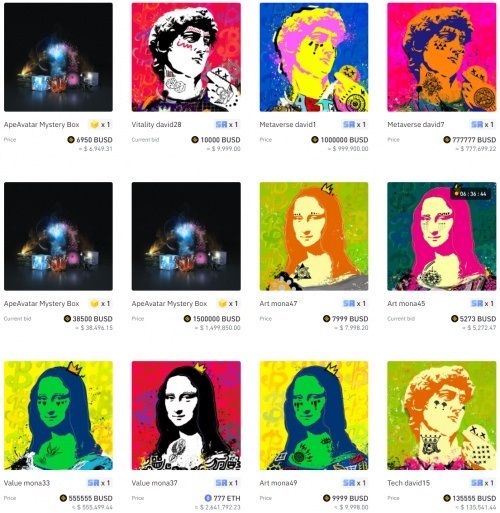 ApeAvatar盲盒二级市场交易情况火爆 最高溢价近10000倍插图 ApeAvatar盲盒二级市场交易情况火爆 最高溢价近10000倍