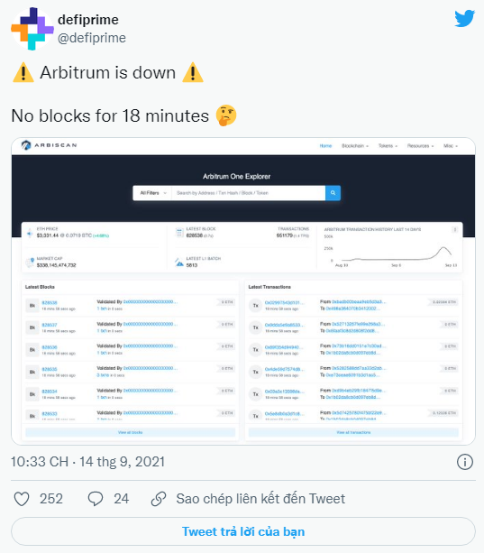 Solana和Arbitrum停止服务的背后,新一代公链性能问题凸显 在Solana和Arbitrum暂停服务的背后,折射出新一代公链的性能问题值得关注
